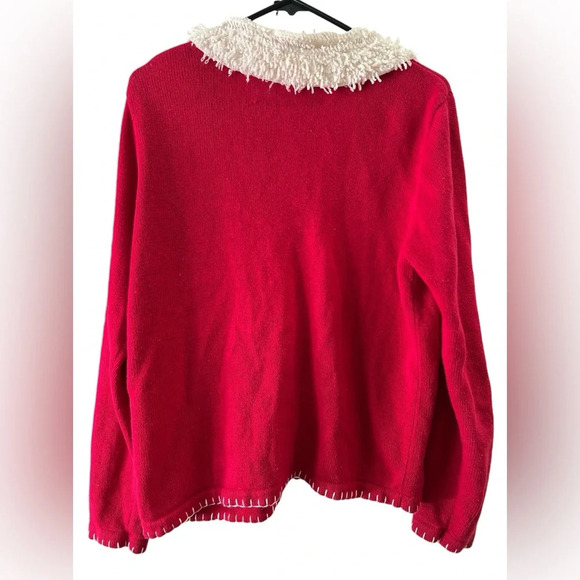 Vintage Christmas sweater cardigan - Picture 5 of 5